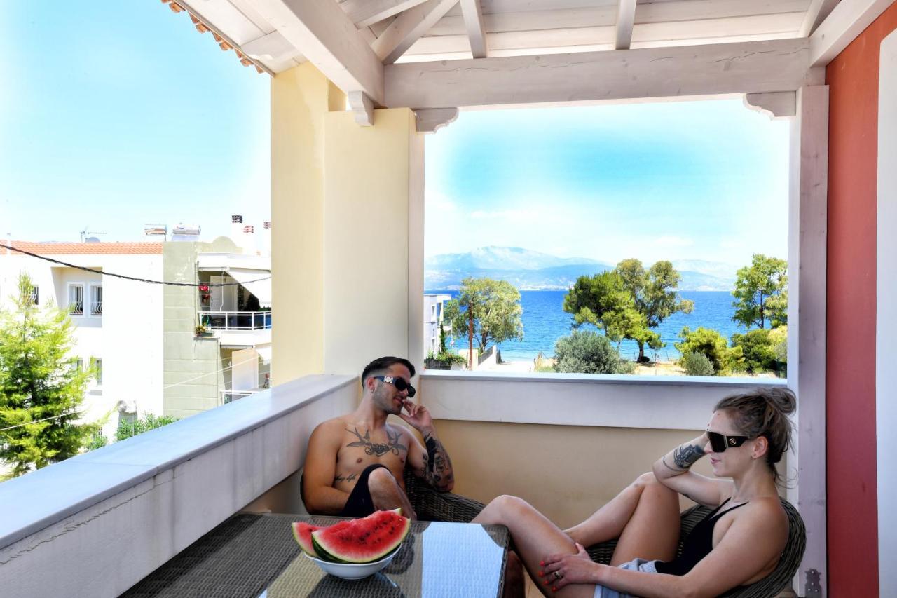 Livas Almyri Seafront Flat Apartment Kato Almiri Exterior foto